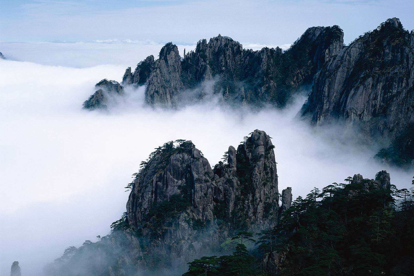 The mystic Yellow Mountain in Anhui